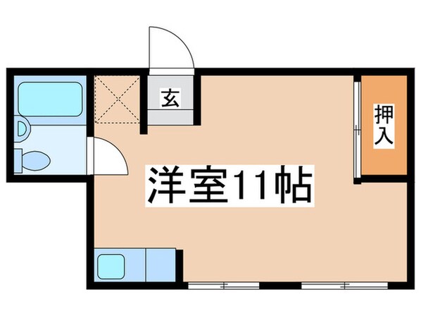 ホドガヤマンションの物件間取画像